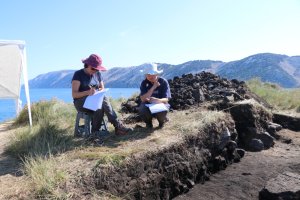 Badania archeologiczne na wysepce Lukowac